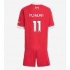 Fotballdrakt Barn Liverpool Mohamed Salah #11 Hjemmedraktsett 2025-26 Kortermet (+ Korte bukser)